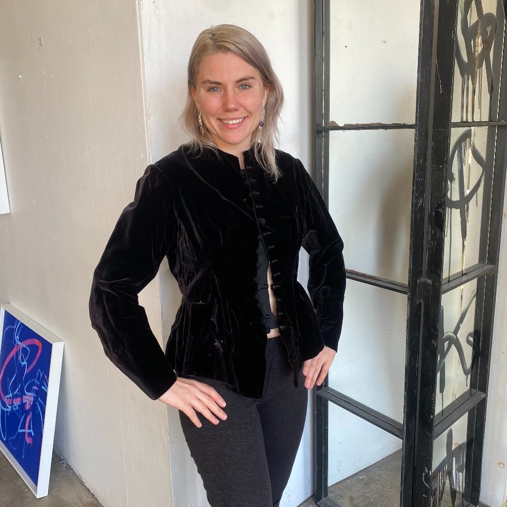 Circa 1890s Edwardian Velvet Tuxedo Jacket with Tails!
